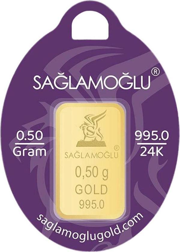 EG Kuyumculuk 0.50 Gr 24 Ayar Sağlamoğlu Gram Altın - Image 1