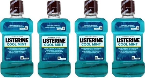 Cool Mint Ağız Bakım Suyu 250 Ml 4 Lü Set - Image 1