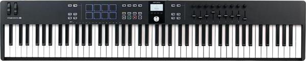 KeyLab Essential 88 MK3: Siyah | 88-tuş yarı-ağır tuşe keyboard/ MIDI ve Modular kontrolcü, Soft Synth - Image 1