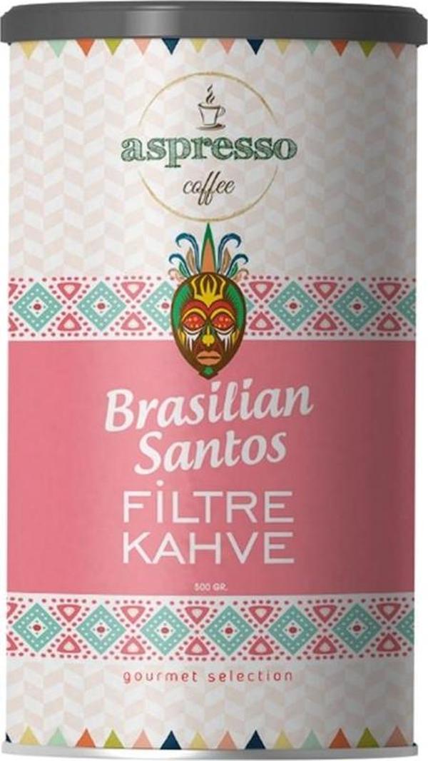 Brasilian Santos Filtre Kahve 500 gr. - Image 1