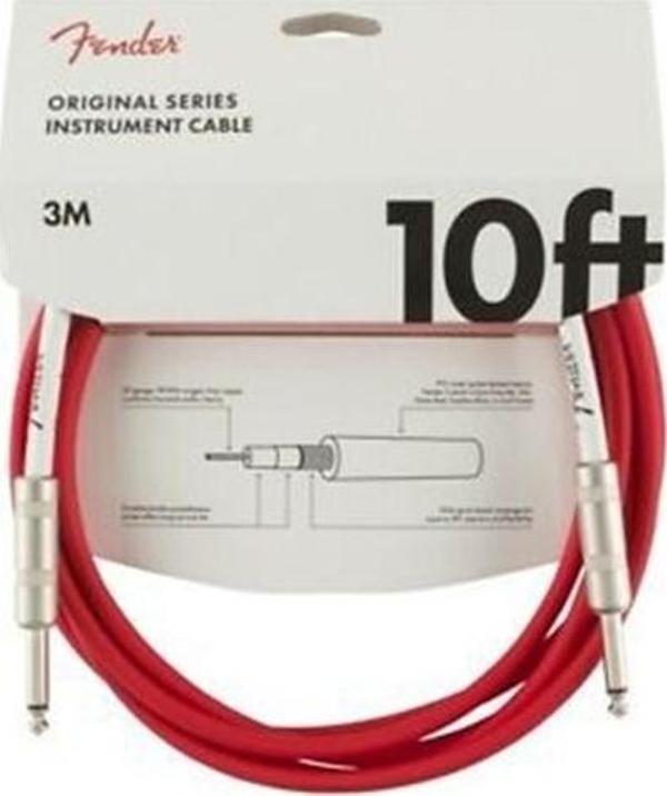 FENDER ORİGİNAL FİESTA RED 3 METRE KABLO - Image 1