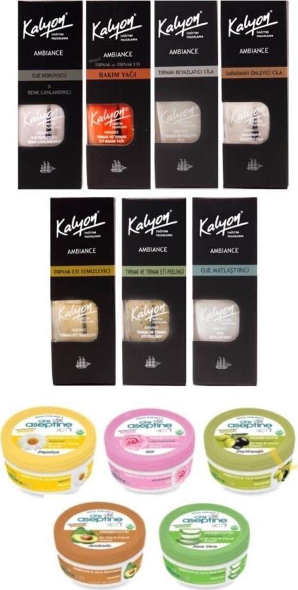 Kalyon 7 Li Set+Cire Aseptine Krem 30Ml 5 Adet Karma - Image 1