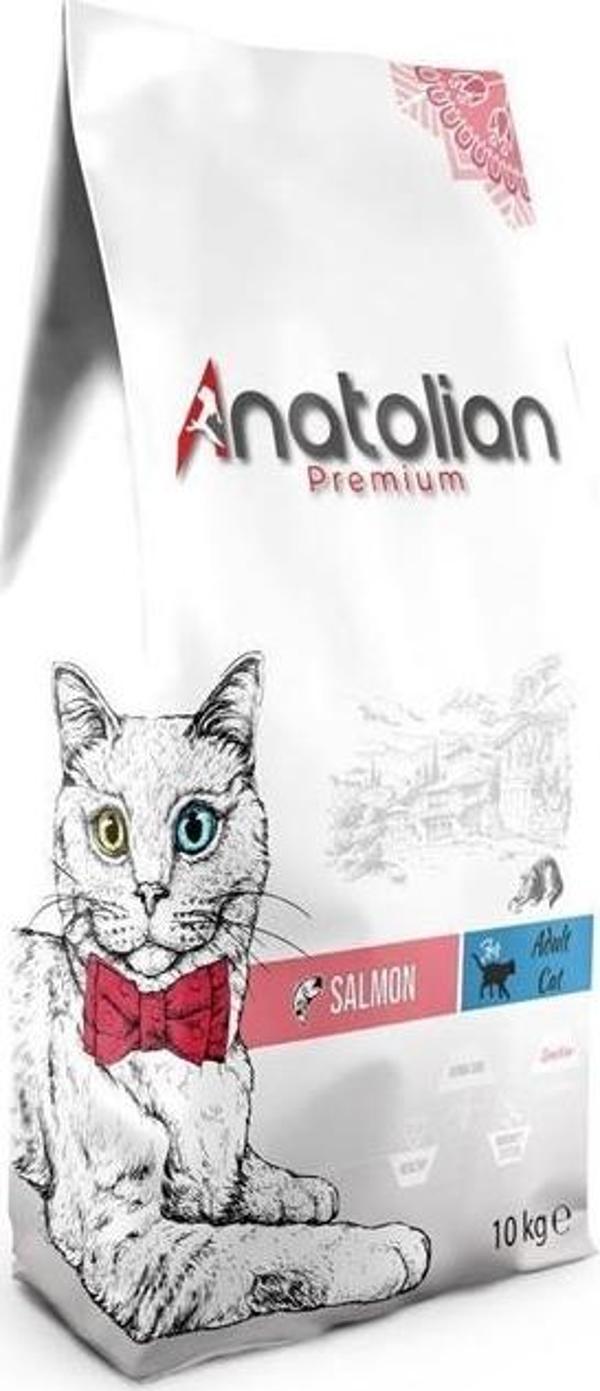 Anatolian Premium Somon Etli Yetişkin Kedi Maması 10 KG - Image 1