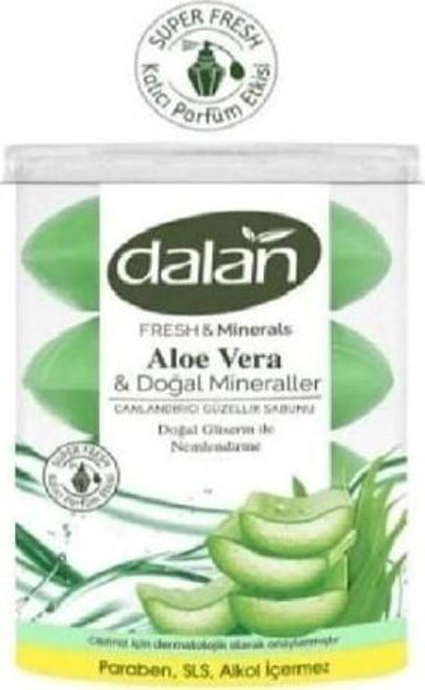 Dalan Fresh Minerals Duş Sabunu Aloe Vera 4 X 110 gr - Image 1