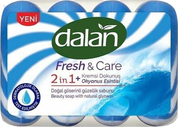 Dalan Fresh&care 2 In 1 Kremsi Dokunuş Okyanus Esintisi Güzellik Sabunu 4 X 90 (360 gr) - Image 1