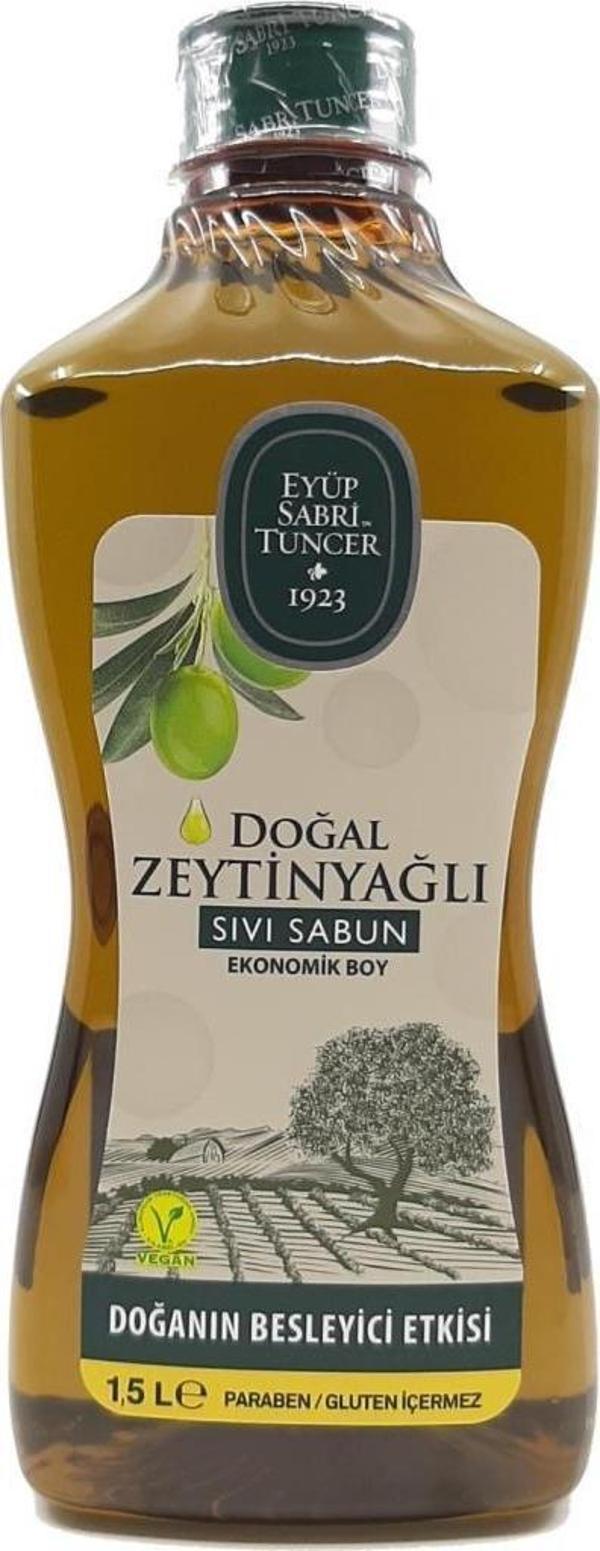 Eyüp Sabri Tuncer SIVI SABUN 1,5LT ZEYTİNYAĞLI - Image 1