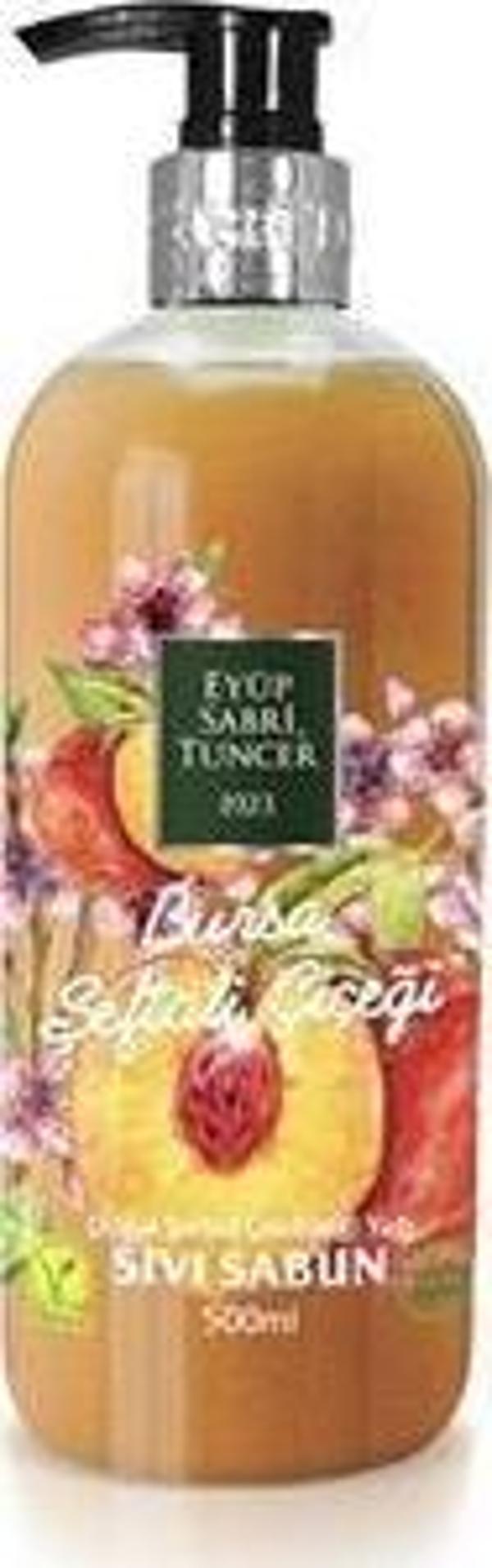 Eyüp Sabri Tuncer SIVI SABUN 500ML BURSA ŞEFTALİ ÇİÇEĞİ - Image 1
