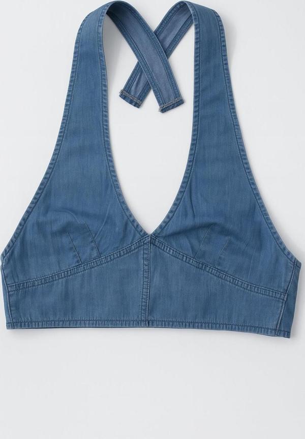 Boyundan Bağlamalı Jean Büstiyer - Image 1