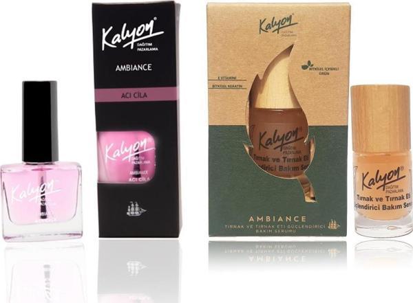 Kalyon Acı Cila + Bitkisel Tırnak ve Tırnak Eti Güçlendirici Bakım Serumu 11 ml - Image 1