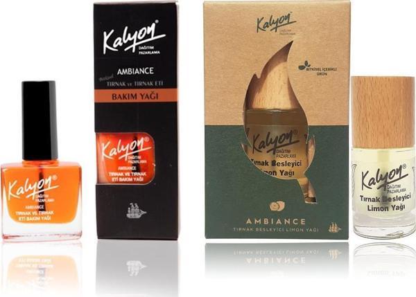 Kalyon Tırnak Bakım Yağı + Bitkisel Tırnak Besleyici Limon Yağı 11 ml - Image 1