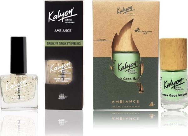 Kalyon Tırnak Eti Peelingii + Bitkisel Tırnak Gece Maskesi 11 ml - Image 1