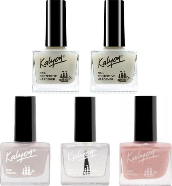 Kalyon Tırnak Sertleştirici 2 Adet + French Set(200-202-205) - Image 1