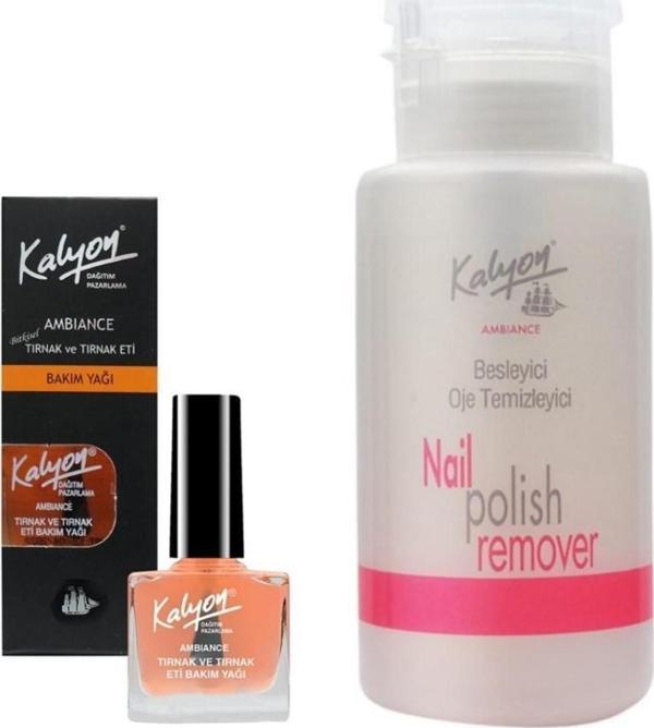 Kalyon Bakım Yağı+Pompalı Aseton 200Ml - Image 1