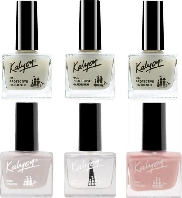 Kalyon Tırnak Sertleştirici 3 Adet + French Set(200-202-205) - Image 1