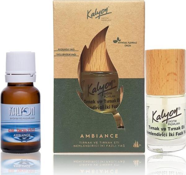 Kalyon Oje Çözücü + Bitkisel Tırnak ve Tırnak Eti Nemlendirici İki Fazlı Yağ 11 ml - Image 1