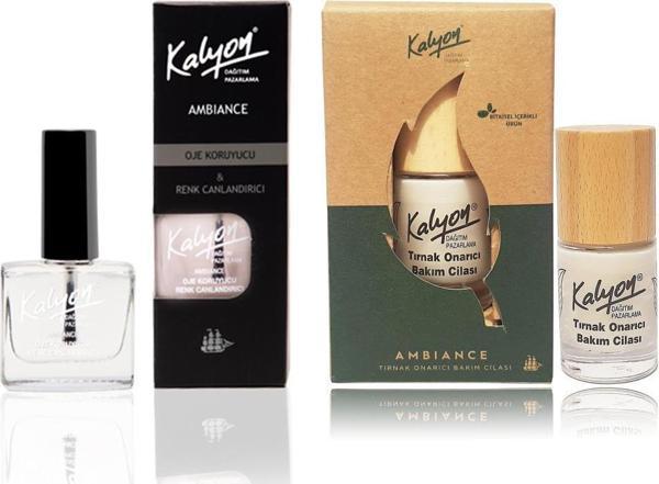 Kalyon Oje Koruyucu + Bitkisel Tırnak Onarıcı Bakım Cilası 11 ml - Image 1