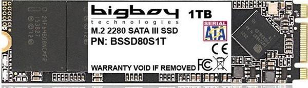 Bigboy 1TB 22x80mm M.2 Sata 3 Notebook SSD - Image 1