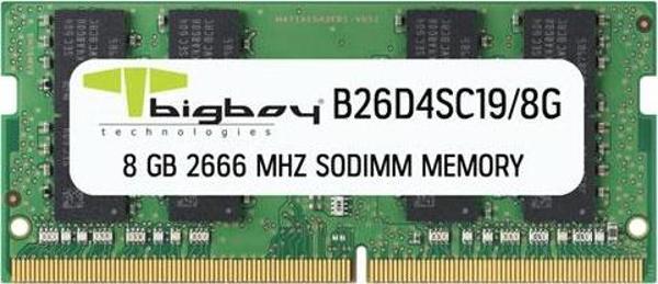 Bigboy 8GB DDR4 2666MHz CL19 Notebook Rami - Image 1