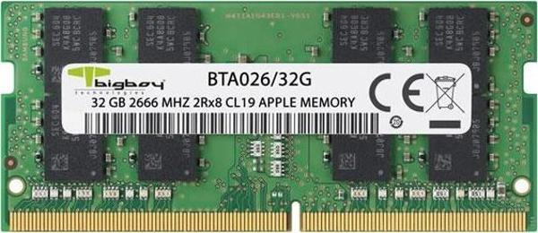 Bigboy Apple 32GB DDR4 2666MHz CL19 Notebook Rami - Image 1