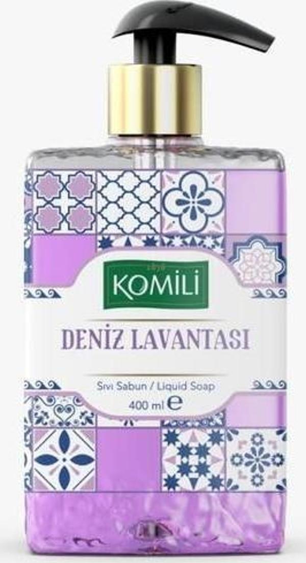 Komili Sıvı Sabun Premium 400ml Deniz Lavantası - Image 1