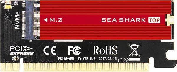 Bigboy PCIe 3.0 x16 PCI M.2 x4 -M Key Soğutuculu Çevirici Ünite - Image 1