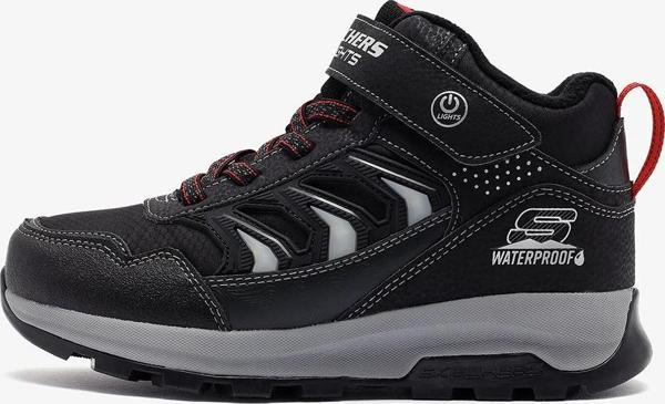 Erkek Çocuk Sneaker ( Günlük) 406410L BKCC Skechers STORM BLAZER- GLOW ROAM Black Knit/ Charcoal Tri - Image 1