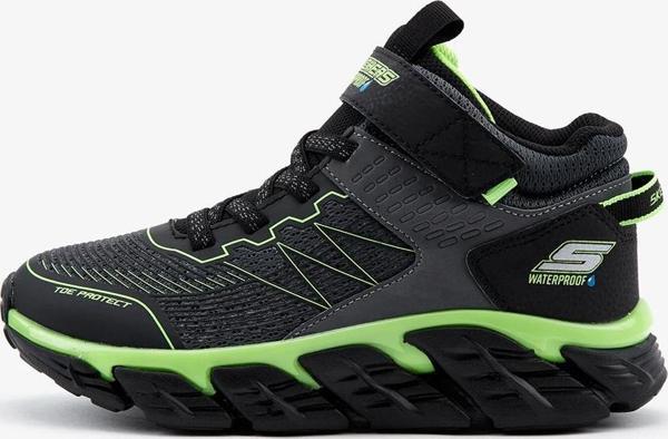 Erkek Çocuk Bot (Outdoor) 403806L CBLM Skechers TECH- GRIP Charcoal /Black /Lime Trim - Image 1