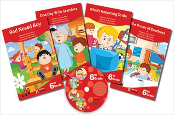 6. Sınıflar İçin İngilizce Hikaye Setleri (4 Kitap + CD) - Kelime Yayınları - Image 1