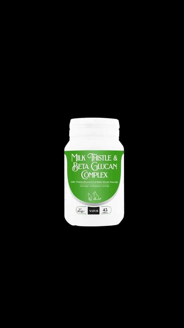 NATUR Milk Thistle & Beta-glucan Complex 45 Tablet - Image 1