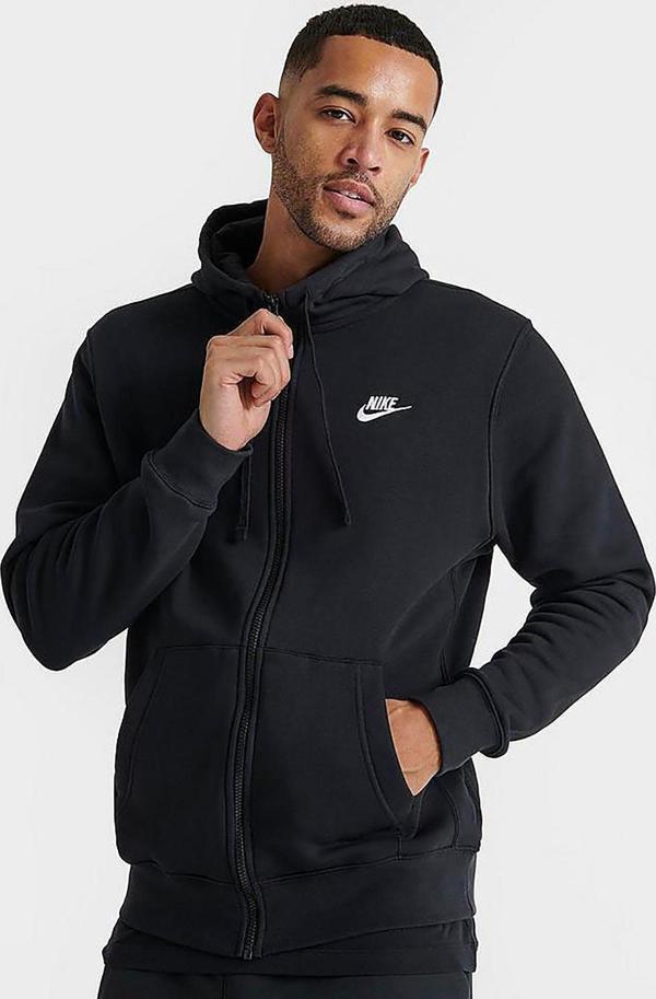Nike Erkek Fermuarlı Kapüşonlu Üst Sportswear Club Fleece BV2645-010 - Image 1