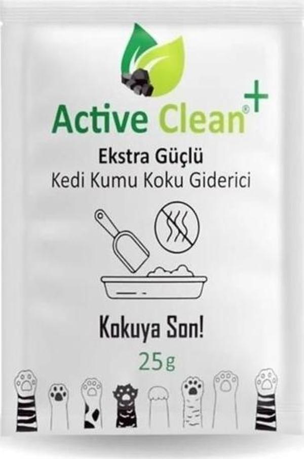 Active Clean Active Carbon Kedi Kumu Koku Giderici 25 gr - Image 1