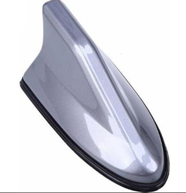 Q2 Uyumlu Gümüş Gri (Silikonlu) Shark Balina Anten - Image 1
