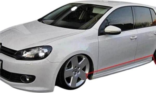 Volkswagen Golf 6 R Yan Marşpiyel (Plastik)(Boyasız) - Image 1