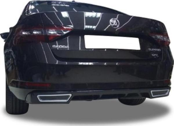 Skoda Superb Egzoz Görünümlü Difüzör (Plastik)(Boyasız) - Image 1