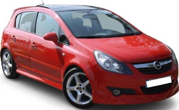Opel Corsa D Yan Marşpiyel (Plastik)(Boyasız) - Image 1