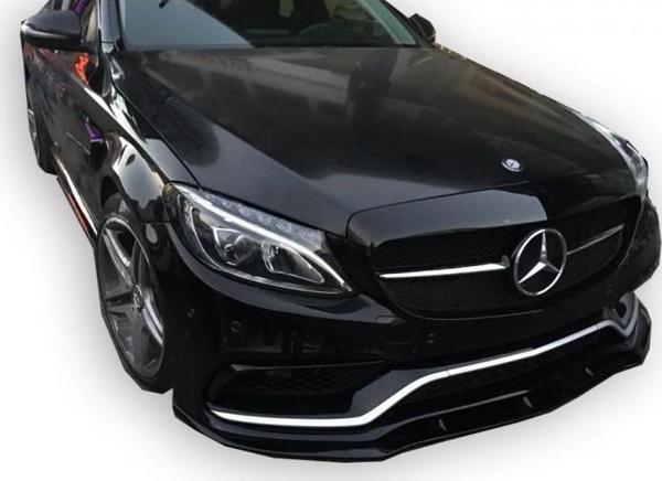C Serisi W205 2015 Sonrası C63 Ön Lip (Plastik)(Boyasız) - Image 1