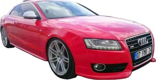 Audi A5 8P3 2008 - 2011 Ön Tampon Flap Ek (Plastik)(Boyasız) - Image 1
