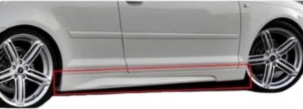 Audi A3 Yan Marşpiyel 2006 - 2012 (Plastik)(Boyasız) - Image 1