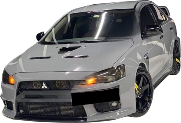 Lancer - Evo 10 Style - Ön Tampon (Plastik) (Boyasız) - Image 1