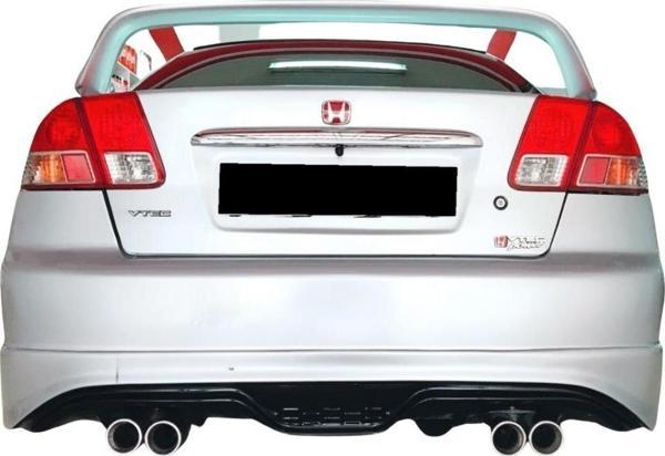 Honda Civic Vtec 2 Makyajsız Custom Arka Ek (Plastik)(Boyasız) - Image 1