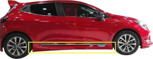 Renault Clio 5 Yan Marşpiyel (Plastik)(Boyasız) - Image 1