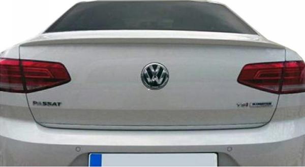 Volkswagen Passat B8 2015 Üzeri İnce Model Spoiler (Plastik) (Boyasız) - Image 1