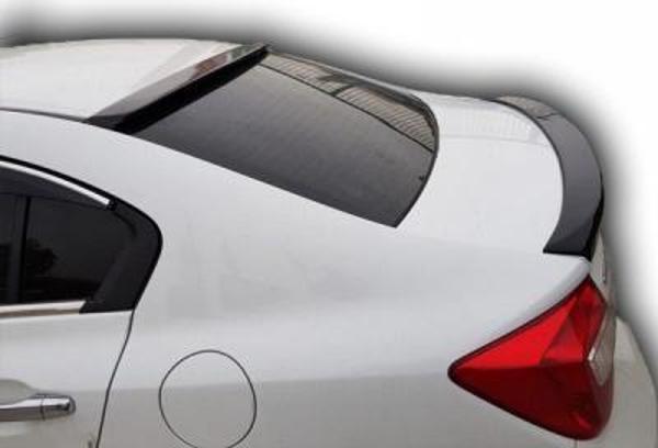 Honda 2012-2016 Civic Fb7 2012-2016 Hibrid Style - Cam Üstü Spoiler (Plastik) (Boyasız) - Image 1