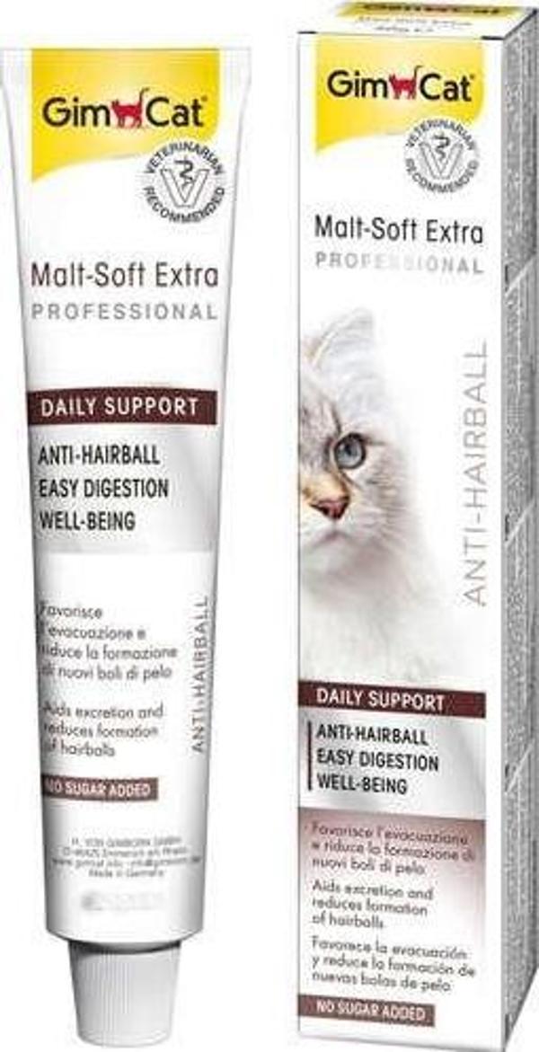 grimcat Malt Soft Extra Kedi Tüy Yumağı Attıran Kedi Macunu 20 gr - Image 1