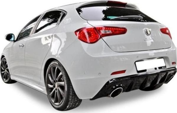 Alfa Romeo Giulietta Difüzör Çift Çıkış (Plastik)(Boyasız) - Image 1