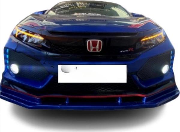 Honda Civic Fc5 Ön Lip (Plastik)(Boyasız) - Image 1