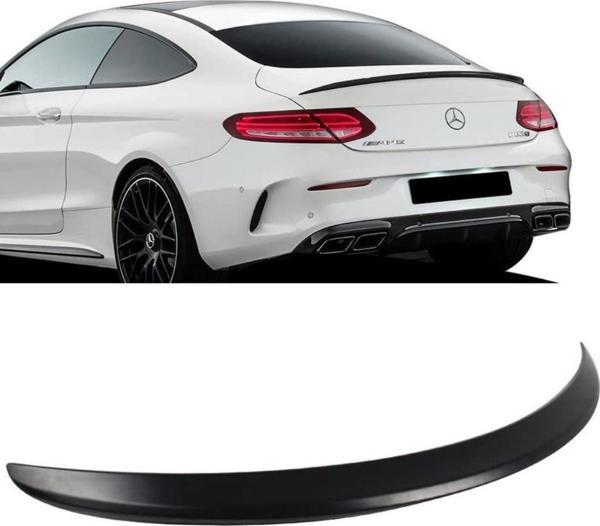 W205 Coupe Amg Style 2015 Üzeri Spoiler (Plastik) (Boyasız) - Image 1