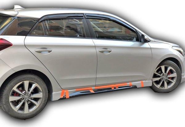 Hyundai i20 Custom Yan Marşpiyel (Plastik)(Boyasız) - Image 1