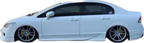 Honda Civic Fd6 Custom Yan Marşpiyel (Plastik)(Boyasız) - Image 1