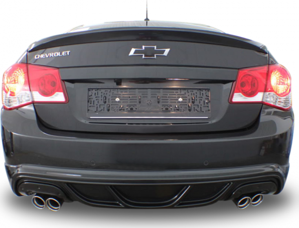 Chevrolet Cruze Sedan (2009 - 2013) Arka Tampon Eki - Difüzör (Plastik)(Boyasız) - Image 1